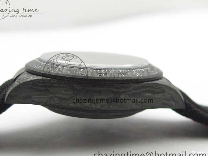 Red Carbon Daytona Carbon on Strap Hand OMF Dial Edition Nylon Black Black A4130 Best DIW 1121